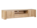 Artiss 180cm TV Unit Entertainment Unit Storage Drawer Cabinet Pine FUR-S-CT09-TV180-WD-AB