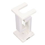 Magnetic Levitation Night Light 3 Gears Touching Switch LED Table Lamp with Phone Wireless Charging V1294-YM0703-3119230036311