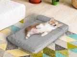 PaWz Pet Bed Chew Proof Memory Foam M Medium PT1217-M-GY