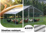 i.Pet Chicken Coop Rabbit Hutch Outdoor Run Walk in Hen Cage Ferret House 3x2x2m PET-CHICK-CAGE-B-2X3