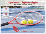 Everfit 27 Inch Tennis Racket Lightweight Racquet for Beginner Adult Players Pink TR-FASTCRTL-PK