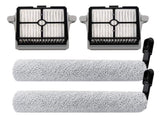 2 Roller Brushes 2 Filters Compatible with Tineco Floor One Switch S6 Stretch S6, Replacement Spare V1189-LWWAL-20260327-04836