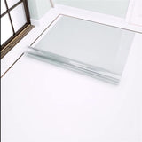 Clear Floor Mat, Plastic Waterproof Non Slip Area Rug, Easy Clean, Against Spills & Scratches, for V1370-AZ4-18768