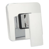 Shower Handle Valve Copper Square Wall Mount Shower Rough In Mixing Valve Faucet Trim Kit for V1294-YM0901-3112230055111