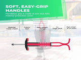 Red Pogo Stick Kids - Childrens Jumping Jackhammer Exercise Hopper Toy V238-SUPDZ-28304818405456