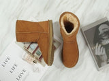 Australian Sheepskin Merino Wool UGG 3/4 Boots Moccasins Slippers Shoes Classic - Chestnut V563-D5830-CHESTNUT-5