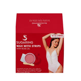150g Sugaring Wax with Rose Oil - Reusable Strips - Home Hair Removal Kit V238-SUPDZ-40917149417552