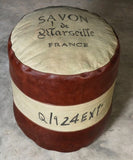 SAVON FRANCE ROUND HAND MADE OTTOMAN V742-M1781