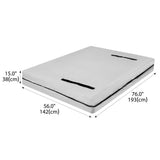 Double Mattress Storage Bag Heavy Duty Protector 192x38x142cm V178-66882
