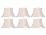 6Pcs European Style Lampshade Cloth Lamp Shade Chandelier Wall Light Cloth Cover for Lighting V1294-YM0718-3119200177011