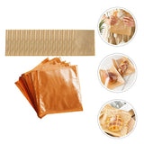 100Pcs Grease Resistant Sandwich Bags with Transparent Window V1192-AZ-W-32871