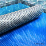 Aquabuddy Pool Cover 500 Micron 9.5x5m Swimming Pool Solar Blanket Blue Silver PC-95X50-L-DX-BL