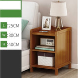 Bamboo Bedside Table Nightstand Storage Bedroom Sofa Side Stand V63-838161