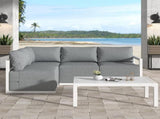 Four-Seat Alfresco Harmony Set White V264-OTF-543A-WHE-N5PC