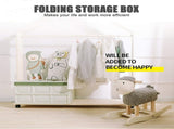 2 Pack Collapsible Storage Bins with Lids, Stackable Folding Plastic Storage Crates for Clothes Toys V1237-ZY00B08HD1VHHQ