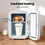 Glacio Mini Fridge Portable 13L White Electric Cooler Warmer 12V 220V PFN-B-13-WH