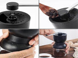 Manual Coffee Grinder - Adjustable Ceramic Burr Grinder for Drip & Espresso Coffee V1263-JX-4463