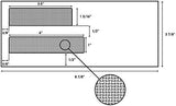 500 No. 9 Flip and Seal Double Window Security Envelopes - Designed for Quickbooks Invoices and V1258-DP02-C-1405
