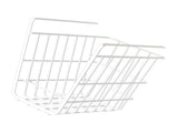 Under Cabinet Shelf Basket Organizer Metal Wire Rack Hanging Add On Storage Rack with Phone Holder V1294-YM0901-3117230452611