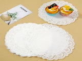 150Pcs White Paper Doilies 10.5inch Round Lace Paper Doilies for Food,Cakes, Desserts, Crafts, and V1192-AZ-W-17323