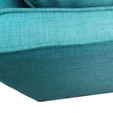 2 Seater Sofa Teal Fabric Lounge Set for Living Room Couch with Wooden Frame V43-SOF-YOKTL2S