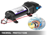Water Pressure Diaphragm Pump, 12V FL-40 High Pressure Diaphragm Water Pump, 40PSI Automatic Self V952-FL-40GMB12V000001V0
