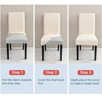 GOMINIMO 6pcs Dining Chair Slipcovers/ Protective Covers V227-3720101025060