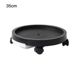 Rolling Plant Stand 4 Wheels Thickened Plastic Flower Pot Moving Tray for Home Garden Indoor Outdoor V1294-YM0901-210201QY05-2
