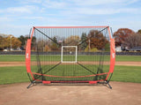 5x5 Baseball Softball Practice Net, Portable Baseball Training Net for Hitting Batting Catching V952-55YCDKQDDPJXEZXRVV0