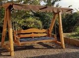 Indoor Outdoor Bench Cushion 19.68x39.37in, 2 Seat Thick Garden Bench Seat Cushion, Waterproof Swing V1369-AZ3-W-10069