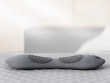 Light Grey 3-in-1 Heated Back Stretcher with Vibration Massage & Traction Lift Memory Foam Lumbar V888-ELOSUNG36544