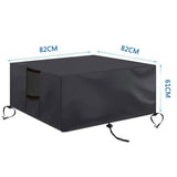 Waterproof 420D Oxford Furniture Cover for Outdoor Tables Chairs and Grill, UV and Dust Protection, V1188-MS-325-0093