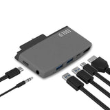mbeat Edge Go Multifunction USB- C Hub for Microsoft Surface Go USB 3.0 Data x 2, USB-C Data x 1, V1202-V2-USMB-MB-EGE-G59GRY