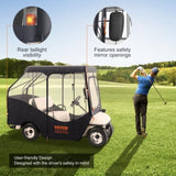 Golf Cart Enclosure, 420D Polyester Driving Enclosure with 4-Sided Transparent Windows, 4 Passenger V952-KSHGEFCZGMDJB8OZ9V0