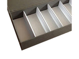 8 Grid Sunglass Glasses Storage Case Eyeglasses Display Glasswear Box Tidy Tool-Grey - Grey V1263-JX-419