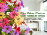 2/4PCS Artificial for Outdoor Indoor Garden Home Decoration, UV Resistant Faux Topiary Ball V1366-AZ2-W-11625