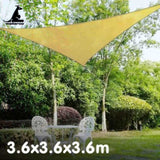 Wallaroo Waterproof 160GSM Outdoor Sun Shade Sail Canopy 3.6m Triangle WPSS-36-TRI