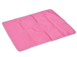 Pet Cooling Mat Breathable Soft Summer Dog Cat Sleeping Pad for Kennel Sofa Bed FloorPink XXL V1294-YM0714-3117210151522