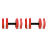 2 PCS EVA Water Floating Dumbbell Yoga Exercise Water Foam Dumbbell Fitness Tool for Men Women Kids V1294-YM0717-3111220236112