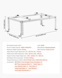 Mini Split Ground Stand Adjustable Anti Vibration for 9000-24000 BTU V952-KDDMZJDCZJ902FSYIV0
