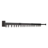 Clothes Hanger Rack Wall Mounted Hole Free Retractable Aluminum Laundry Drying Rack for Indoor V1294-YM0710-3117230276213