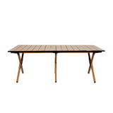Levede Folding Camping Table Foldable Oak OD1042
