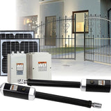 1200KG 20W Solar Double Swing Auto Motor Remote Gate Opener V63-823051