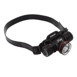 Diving Headlamp 1500LM Yellow Light LED Diving Head Lamp IPX8 Waterproof Underwater 80m Depth V1294-YM0626-3119220184411