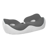 Seating Cushion Soft Comfortable Breathable Buckle Curved Chair Cushion for Office Working Dark Gray V1294-YM0703-3117230047613