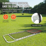 Folding Lacrosse Rebounder for Backyard, 3x8 Ft Volleyball Bounce Back Net, Pitchback Throwback V952-ZQGQFDWTCBWK30JVMV0