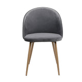 Levede 2x Dining Chairs Seat French Grey CH1037-2-GY