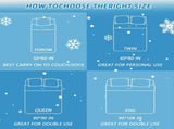 Cooling Blanket Queen Size ,ing Blankets for Hot Sleepers, Absorbs Heat to Keep Adults V1258-DP02-C-670