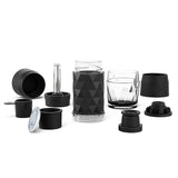 CAFELFFE 3-in-1 Portable Manual Espresso Coffee Machine 18Bar Cold and Hot Brew Mini Coffee Maker V1294-YM0901-H49087B