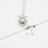 Gift Box - Angel Ball White Gold Aroma Necklace Purify Oil Blend V760-GBAJ - 28